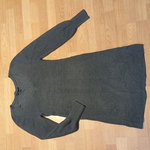 White House Black Market gray dress. Size Medium